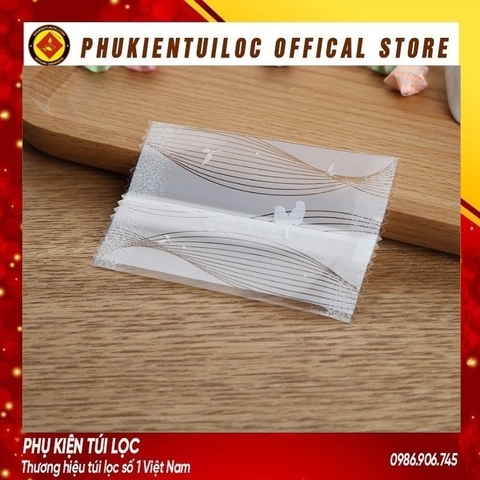 Set 100 Túi đựng bánh cookie/ bánh quy/ trà hoa( ALL THE BEST ) 5.5 x 8.5cm- Phukientuiloc.com