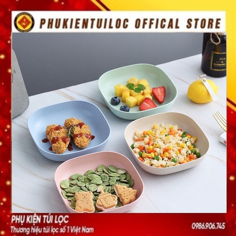 Đĩa Nhựa Lúa Mạch T1 Mới Về Đựng Hoa Quả, Trái Cây, Đồ Ăn An Toàn Và Tiện Lợi - Phukientuiloc.com