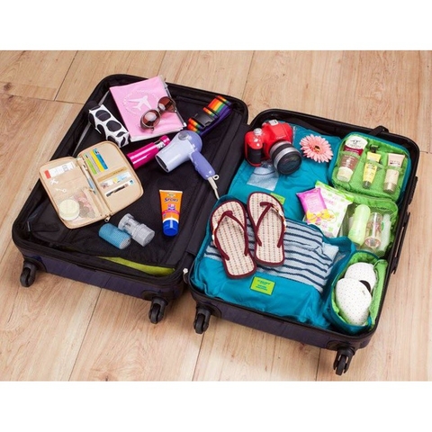 TÚI KHÓA ZIP Lụa Mờ Trắng Có Khóa Kéo - Túi Zipper