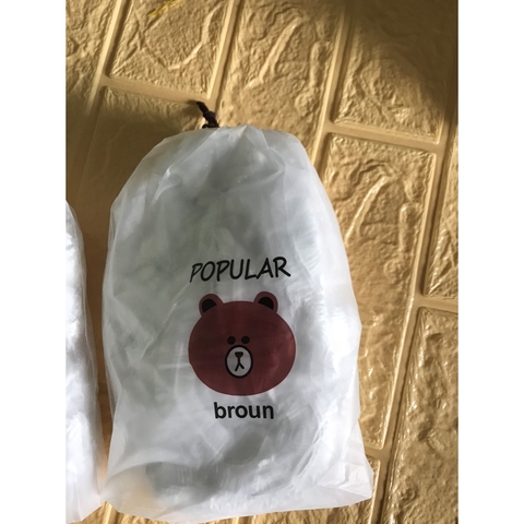 Màng bọc thực phẩm có túi gấu set 100 chiếc- Phukientuiloc.com