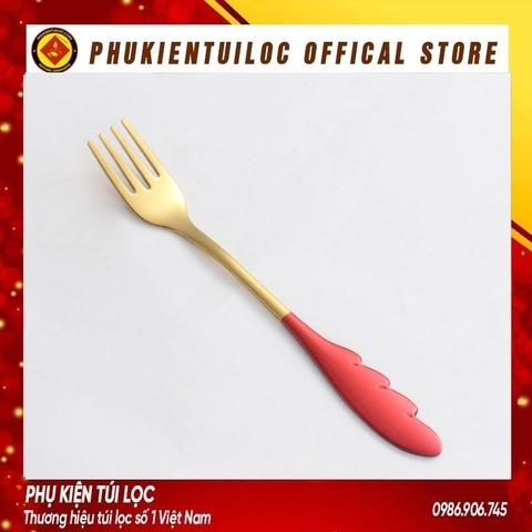 Thìa inox 304 pha trà dụng cụ pha cà phê muỗng cafe inox mạ vàng thiết kế hiện đại sáng trọng- Phukientuiloc.com