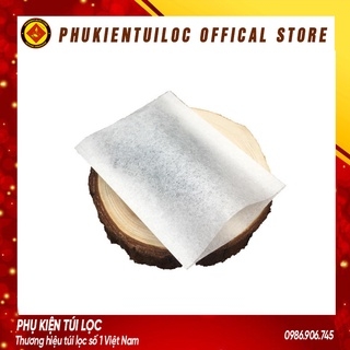 Combo 100 túi lọc giấy không dây hàn nhiệt lọc trà hoa, trà bột, cafe, bột thảo dược