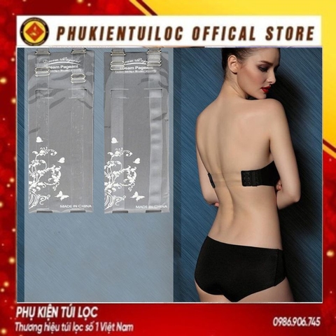 Set 2 Dây Đai Quai Áo Lót Ngực Trong Suốt - Nhựa Dẻo Dai Siêu Bền Dễ Dàng Điều Chỉnh, Chống Trượt- Phukientuiloc.com