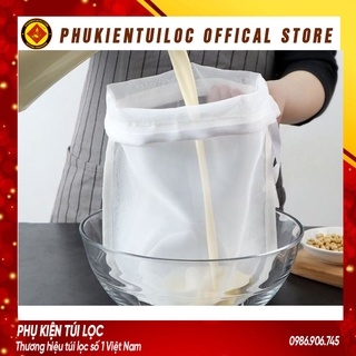 Túi lọc đa năng lọc sữa hạt, lọc thực phẩm siêu mịn- nhiều kích thước