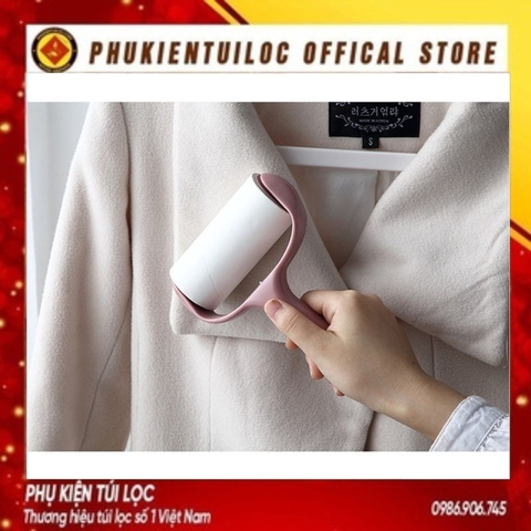Cây Lăn Dính Bụi Bẩn K8 KIỂU NGANG - Con Lăn Làm Sạch Quần Áo, Sofa, Dính Lông Chó Mèo, Sợi Chỉ Vụn- Phukientuiloc.com