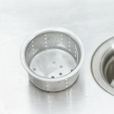 Combo 100 Túi lọc rác thoát sàn nhà vệ sinh, nhà tắm, ...