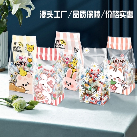 Combo 50 Túi 8.5*23+6cm họa tiết HOA CÚC NHỎ