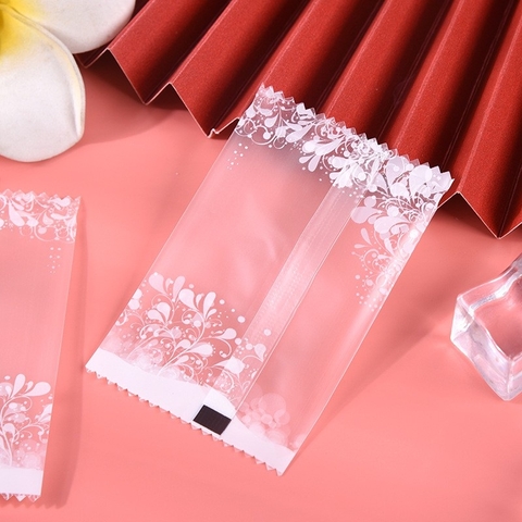 Set 100 túi đựng trà hoa, bánh ( hoa hồng) nhiều kích thước