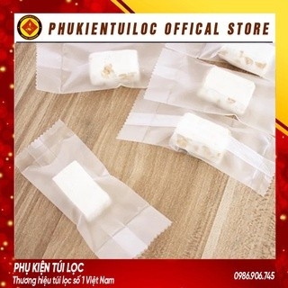 Set 100 Túi đựng trà hoa, bánh kẹo ( trắng mờ) nhiều kích thước