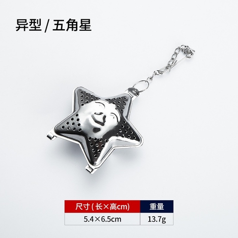 Lọc inox hình tròn cao cấp, có dây treo, nhiều kích thước, quả lọc- nhiều kích thước