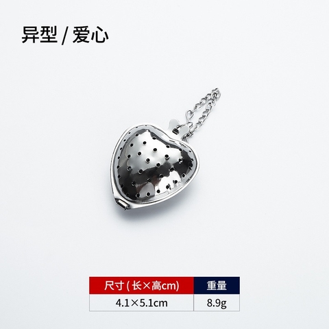 Lọc inox hình tròn cao cấp, có dây treo, nhiều kích thước, quả lọc- nhiều kích thước