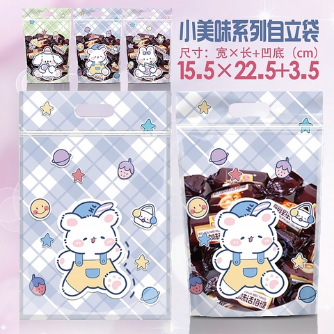 Combo 50 Túi Zip Đựng Kẹo Hạnh Phúc Nougat 2022