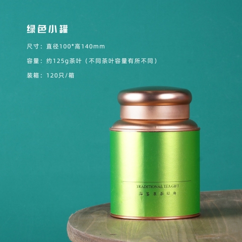 Hũ tròn đựng trà đen CAO CẤP nắp tròn nhiều màu sắc- PHUKIENTUILOC