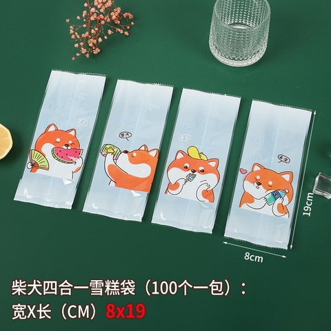 TÚI NILON ĐỰNG KEM MÚT - CHUYÊN DỤNG ĐỰNG KEM QUE, KEM HANDMADE- 100 TÚI 8X19CM- PHUKIENTUILOC