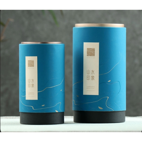 LON ĐỰNG TRÀ GIẤY DẠNG RÚT CAO CẤP - TÔN VINH GIÁ TRỊ TRÀ VIỆT- PHUKIENTUILOC