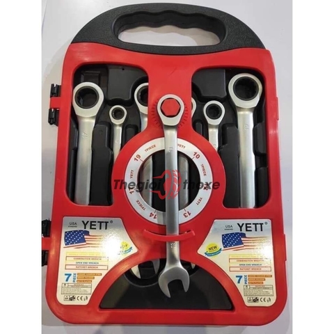 Bộ cờ lê yeti tự lắc đỏ