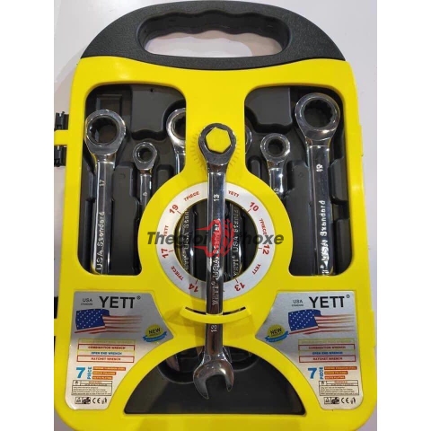 Bộ cờ lê tự lắc yeti vàng