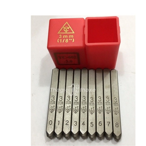 Bộ đóng số kim loại là sản phẩm chuyên dụng dành cho thợ sửa chữa