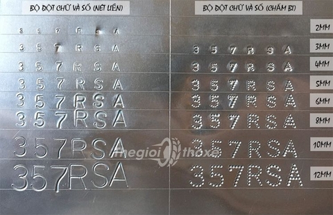 Công dụng của bộ đóng số khung số máy 