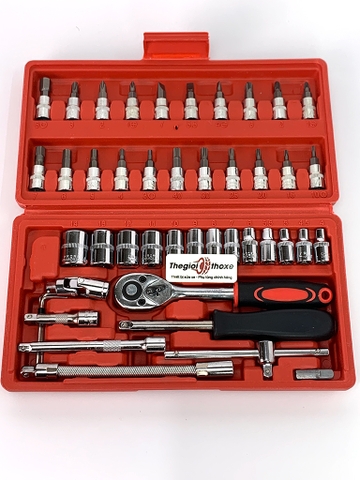 Mua bộ dụng cụ sửa xe mini 46 chi tiết tại Thế Giới Thợ Xe