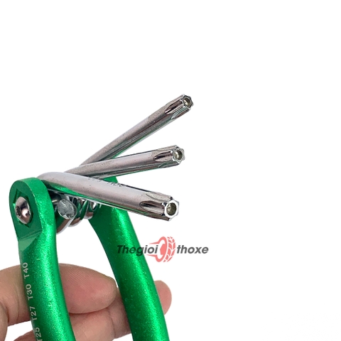 Bộ lục giác Tousen được gia công tỉ mỉ, công phu, đảm bảo không làm trầy xước bề mặt