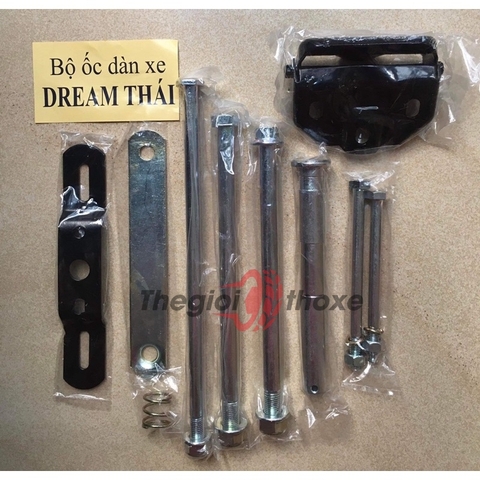 Trục : gắp + sau + trước + chân chống + treo máy