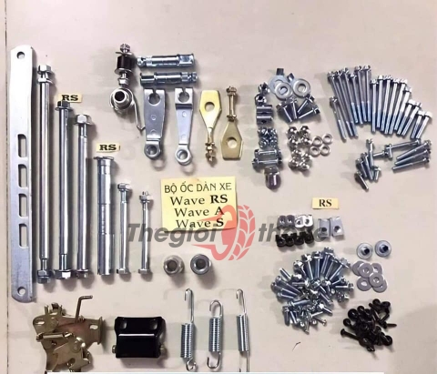 Bộ ốc xe wave RS, wave S, wave A