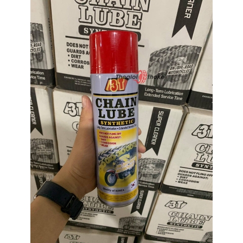 Chai xịt sên dưỡng sên 3T Chain Lube tại Thế Giới Thợ Xe