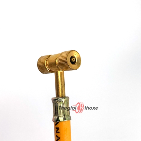 Đầu bơm lốp xe di động, lốp xe đạp, xe máy, xe hơi…