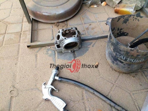 Ứng dụng của súng phun cát tự hút 