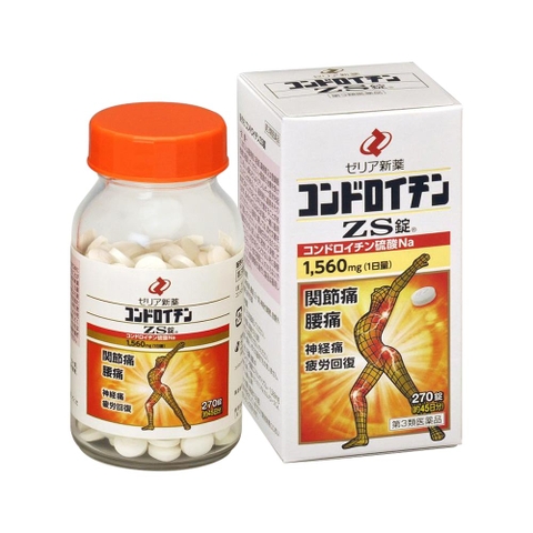 Viên Uống Bổ Xương Khớp Cao Cấp Zs Chondroitin 270 Viên