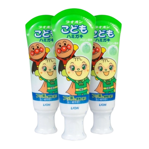 Kem đánh răng Lion vị dưa lưới 40g cho bé