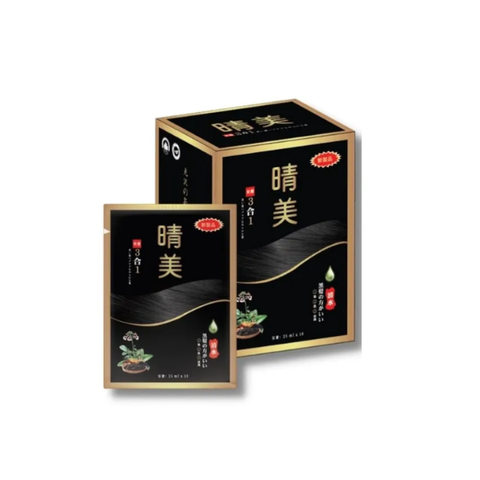 Dầu Gội Phủ Bạc Tóc Komi Màu Nâu Hạt Dẻ ( hộp 10 gói x 25ml)