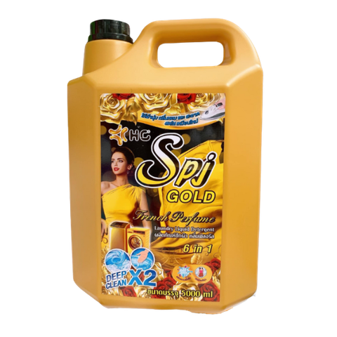 Can Nước Giặt Spj  Vàng 5 Lít Thái Lan