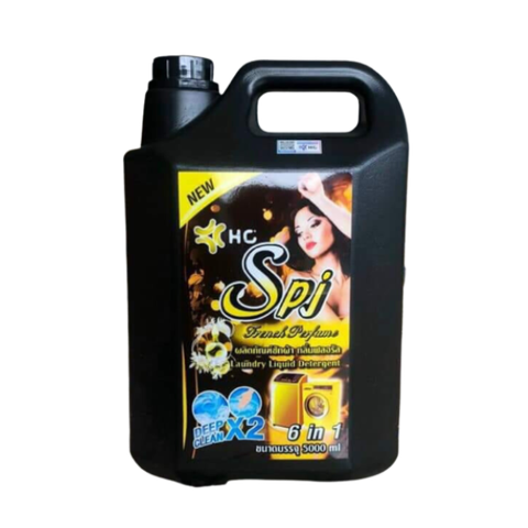 Can Nước Giặt Spj  Đen 5 Lít Thái Lan