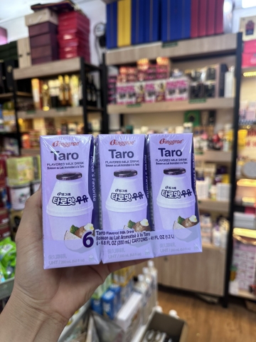 Sữa Binggrae Hàn Quốc vị Khoai Môn 200ml (Hộp)