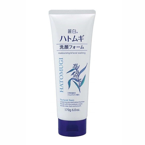 Sữa Rửa Mặt Ý Dĩ Hatomugi Tuýp 170g