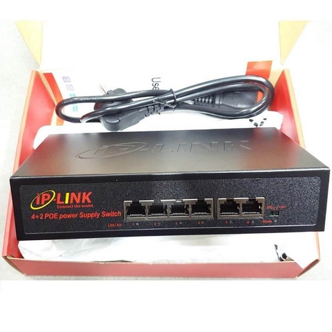 Bộ chia mạng Switch Smart IP-Link POE 4 port