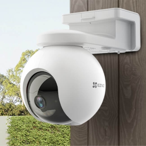 Camera Ezviz EB8 4G 2K 3MP sử dụng Pin sạc 10.400mAh