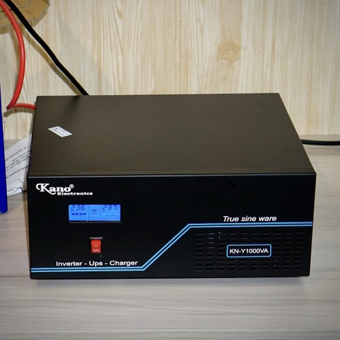 Bộ UPS 220V sin chuẩn 1000VA 600W sạc acquy 12V