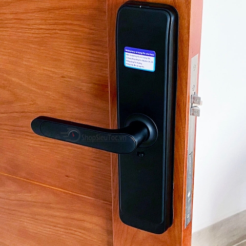 Khoá cửa vân tay VR-H35B dùng cho cửa gỗ