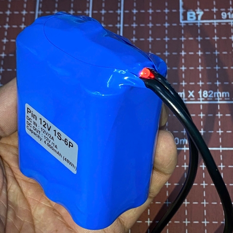 Pin lưu điện 12V 4.000mAh 48Wh 1S-6P