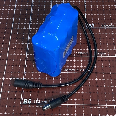 Pin lưu điện 12V 5.300mAh 64Wh 1S-8P