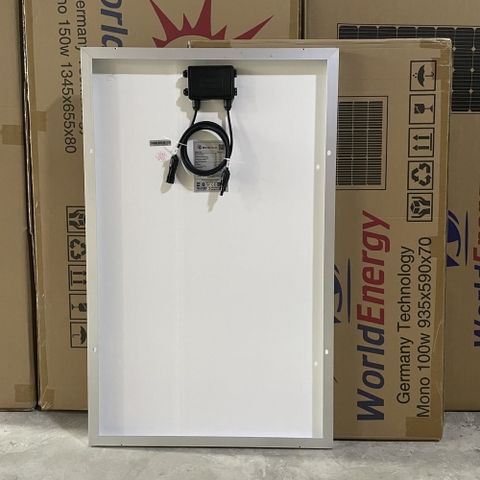 Pin năng lượng mặt trời mono World Energy 100Wp