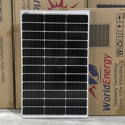 Pin năng lượng mặt trời mono World Energy 100Wp