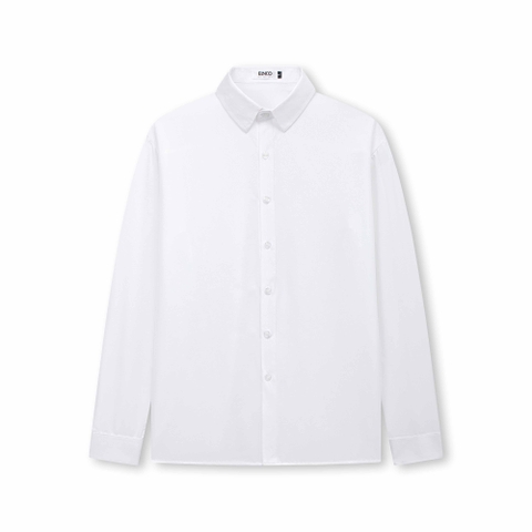 Áo sơ mi nam nữ dài tay Unisex Basic