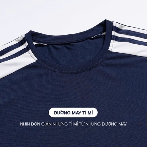 Bộ thể thao Poly nam cộc tay thoáng mát năng động