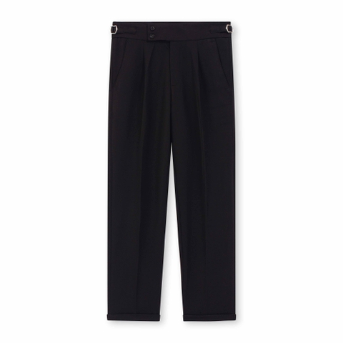 Quần âu Sidetab ống rộng cạp điều chỉnh