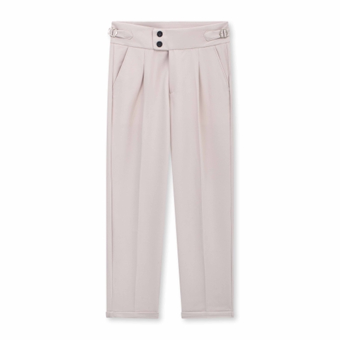 Quần âu Sidetab ống rộng cạp điều chỉnh