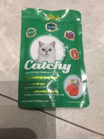 70g - Gói Pate Catchy 5Plus